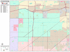 West Allis Digital Map Premium Style